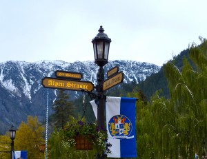 The view of surrounding mountains from Front Street