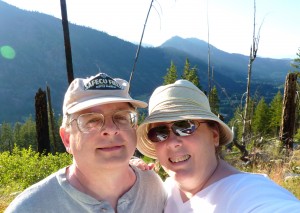 High above Leavenworth From Mountain Home Road