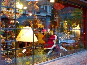 A window on Front Street