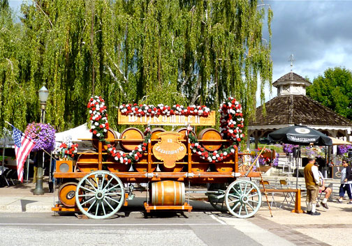 Bierwagon Willkommen im Leavenworth